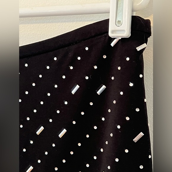 Calvin Klein Rhinestone Studded Skirt - Picture 5 of 8